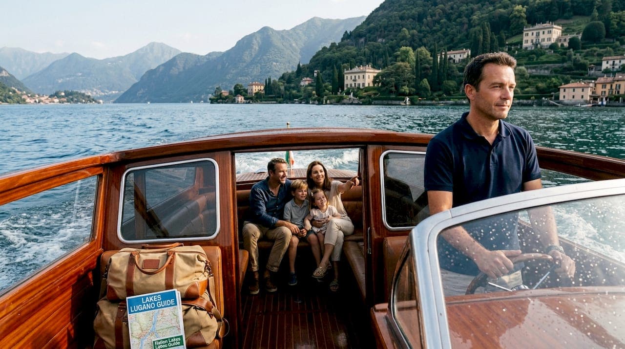 Experience luxury lake tours: private boat journeys on Lake Como